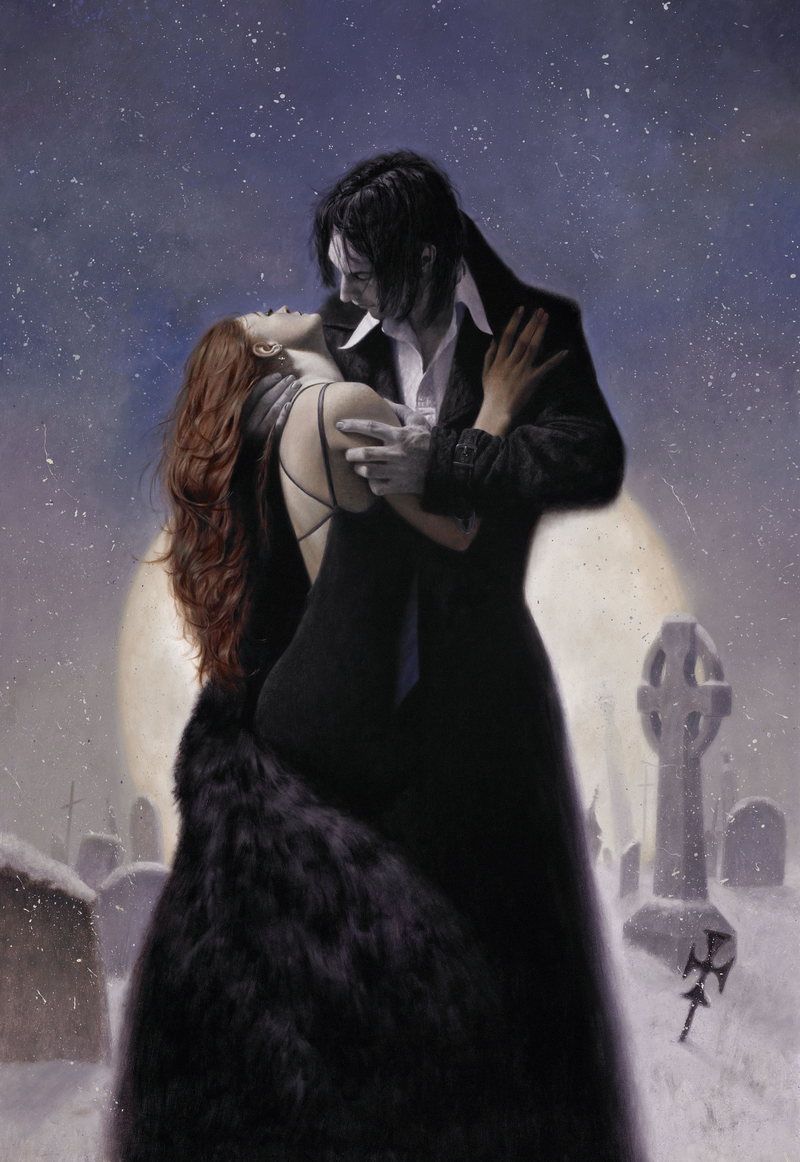 Illustration for article titled The Most Beautiful Vampire Art We've Seen in Untold Ages